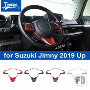 スズキ インテリアモールディングステアリングホイール装飾カバーアクセサリー ジムニー 2019-23 アップ