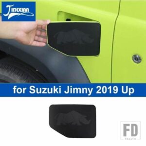 スズキ アルミガス燃料タンクキャップ装飾カバー ジムニー 2019-24 タンクカバーアクセサリー