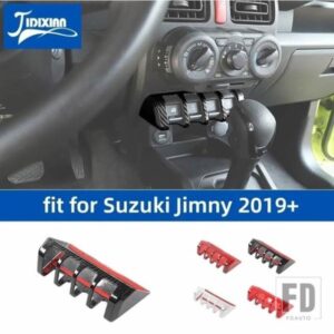 スズキ 車室内窓昇降スイッチボタン装飾カバー ジムニー 2019-24 アップ