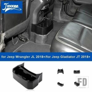 ジープ リアウォーターカップドリンクホルダー収納ボックスラングラー JL グラディエーター JT 2018-24 アップ