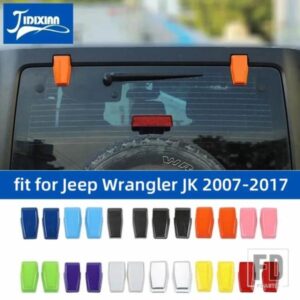 ジープ 車外装リフトゲートリアドア窓ガラスヒンジ装飾カバーラングラー JK 2007-2017 アクセサリー