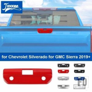シボレー 車リアテールドアハンドル装飾カバーシルバラード GMC シエラ 2019-24 アップ