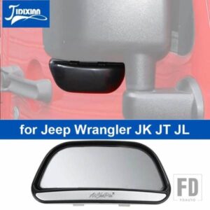 ジープ バックミラーブラインドスポット補助ミラーラングラー JK JL JT 2007-2018 アップ広角ミラーアクセサリー