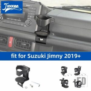 スズキ ジムニー 2019-24 副パイロットハンドルギアサイドウォーターボトルカップホルダードリンクホルダー