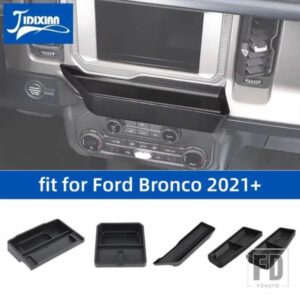 フォード ブロンコ 2021-24 カーセンターコンソールダッシュボード収納ボックスオーガナイザートレイインテリアアクセサリー