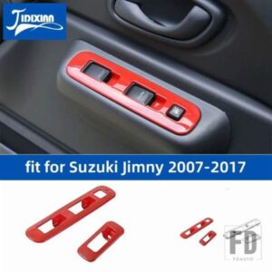 スズキ 窓リフトボタンコントロールパネル装飾カバー ジムニー 2007-17