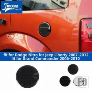 ジープ 車外装燃料タンクキャップ装飾カバーダッジニトロ用リバティ 2007-2012 グランドコマンダー 2006-2010