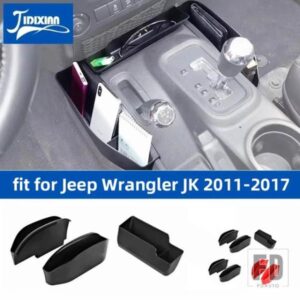 ジープ ラングラー JK 2011-17 インテリアギアシフト収納ボックス片付けアクセサリー