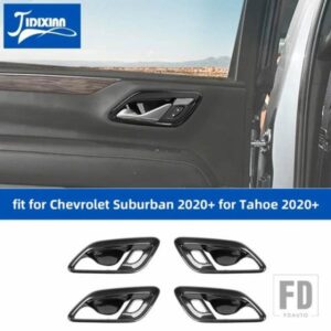 シボレー フィットサバーバン 2020 タホ 2021-24 インテリアドアハンドルボウル装飾カバー