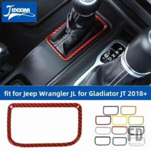 ジープ 車 4WD 四輪駆動ギアノブ装飾カバーラングラー JL グラディエーター JT 2018-24 アップ
