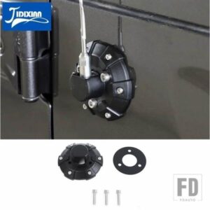 ジープ ラジオアンテナベース装飾カバー ラングラー JK JL スポーツ ルビコン グラディエーター JT 2007-2018-22 アクセサリー