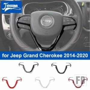ジープ ステアリングホイール装飾カバーグランドチェロキー 2014-20 チェロキー 2014 +