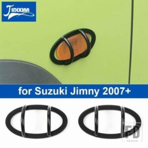 スズキ 車ウィンカーライトランプ装飾カバー ジムニー 2007-2017 2019-24 アップ