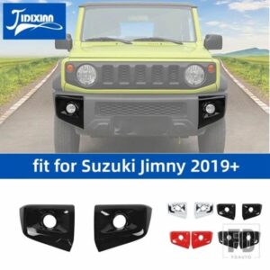 スズキ ジムニー 2019-24 アップ車外装フロントバンパーバーラップコーナー装飾カバー