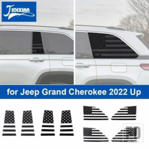 ジープ リアウィンドウ DECORAITON デカールステッカーグランドチェロキー 2022 2023 2024 アップ外装アクセサリー
