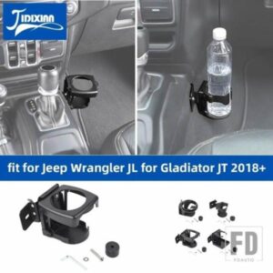 ジープ ラングラー JL グラディエーター JT 2018-24 カーギア折りたたみ水ドリンクカップホルダー