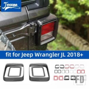 ジープ テールライトテールライトランプ装飾カバーラングラー JL 2018 2019 2021 2020-24 2025