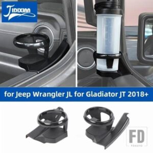 ジープ ラングラー JL グラディエーター JT 2018-24 アップフロントドアドリンクカップホルダー