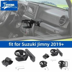 スズキ ジムニー 2019-24 2025 副パイロットハンドル水ボトルカップホルダーブラケットドリンクホルダー