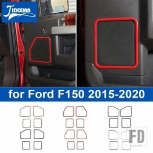 フォード ABS ドアスピーカースピーカー装飾カバー F150 2015-20 インテリアアクセサリー
