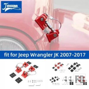 ジープ 車外装エンジンフードラッチキャッチロックラングラー JK 2007-17