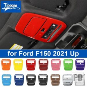 フォード 車読書灯ランプ装飾パネルステッカーカバー F150 2021-24 アップインテリアアクセサリー