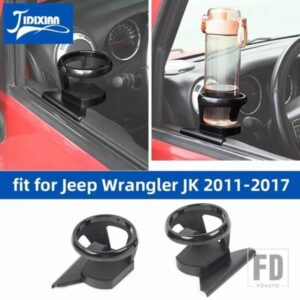 ジープ ラングラー JK 2011-17 ドアウォーターカップホルダーマウントブラケットドリンクホルダー