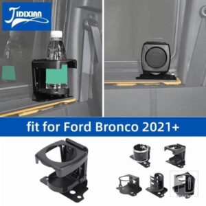 フォード ブロンコ 2021-24 リアウィンドウマウントウォーターカップホルダーブラケットインテリアアクセサリー