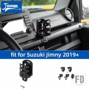 スズキ ジムニー 2019-24 2025 車携帯電話ブラケットドリンクカップホルダースタンド
