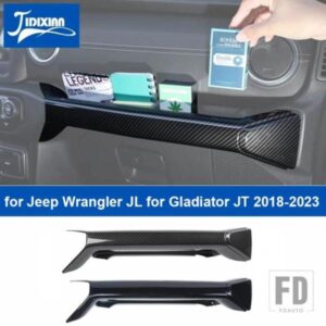 ジープ 車副パイロットハンドル収納ボックス装飾カバーラングラー JL グラディエーター JT 2018-23