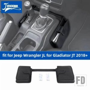 ジープ ギアシフト収納袋ラングラー JL グラディエーター JT 2018-24 2025 に適合