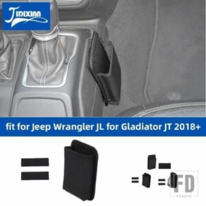 ジープ ラングラー JL グラディエーター JT 2018-24 カーセンターコンソールギア電話収納バッグ