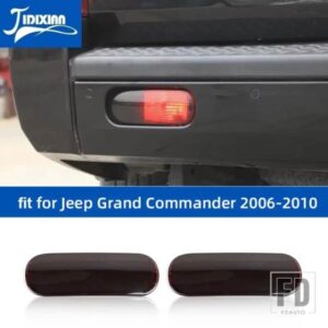 ジープ グランドコマンダー 38991 リアフォグライトランプ装飾カバーアクセサリースモークブラック