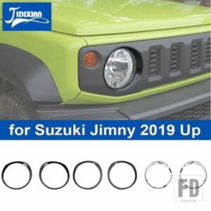 スズキ ランプフードフロントヘッドライトランプ装飾カバー ジムニー 2019-23 アップ外装アクセサリー