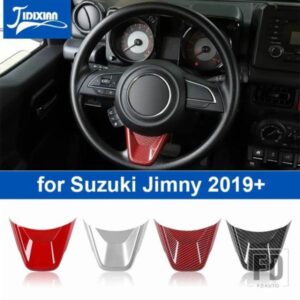 スズキ ジムニー 2019-24 ステアリングホイール装飾カバーインテリアアクセサリー