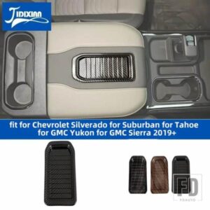 シボレー サバーバンタホシルバラード 2019 GMC シエラユーコン 2020 アームレストボックス収納装飾カバー