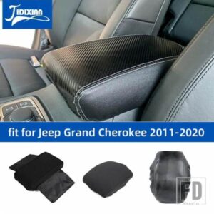 ジープ カーセンターコンソールアームレストボックスクッションパッドカバーグランドチェロキー 2011-20