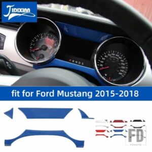 フォード 車インテリアダッシュボードインパネ装飾カバーマスタング 2015-18 カーアクセサリースタイリング