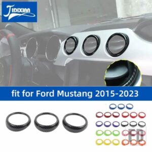 フォード 車中央制御空調エアアウトレット装飾カバー MUSTAND 2015-2023 インテリアアクセサリー