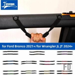 フォード ジープ ブロンコ 2021-24 ラングラー JL JT 2024 インナールーフトップグラブハンドルアクセサリー