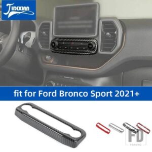 フォード ブロンコスポーツ 2021-24 2025 カーインテリアセンターコンソールナビゲーション CD パネル装飾カバー