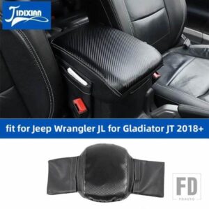 ジープ アームレストボックスカバーと収納袋付きラングラー JL グラディエーター JT 2018-24 2025