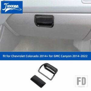シボレー コロラド 2014 GMC キャニオン 2014-2022 副パイロット収納ボックススイッチ装飾カバーアクセサリー