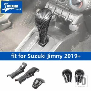 スズキ ジムニー 2019-24 インテリアギアシフトレバーヘッド装飾カバーアクセサリー