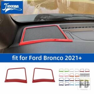 フォード ブロンコ 2021-24 インパネ A ピラースピーカー装飾カバーインテリアアクセサリー