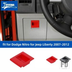 ジープ ダッジニトロ用リバティ 39417 ステアリングホイール左側収納ボックススイッチ装飾カバー