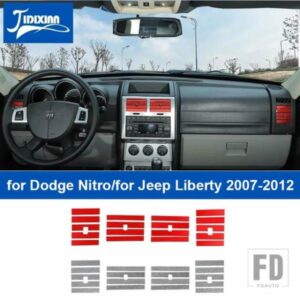 ジープ ランバティダッジニトロ 39417 カーエアコンベントルーバー装飾カバー