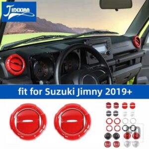 スズキ ジムニー 2019-24 カーエアコンエアベントアウトレット装飾カバーアクセサリー