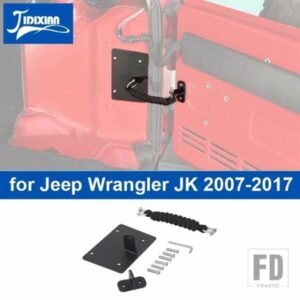 ジープ 車リアドアゲートテールゲートチェックストラップ保持アームラングラー JK 2007-14-2017