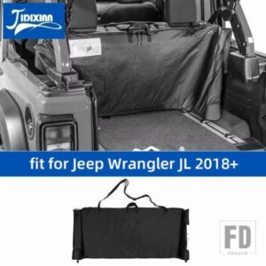 ジープ 車屋外パネルソフトルーフトップウィンドウ収納袋ラングラー JL 2018-24 2025用